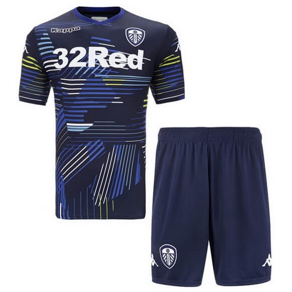 Trikot Leeds United Auswarts Kinder 2018-19 Schwarz Fussballtrikots Günstig